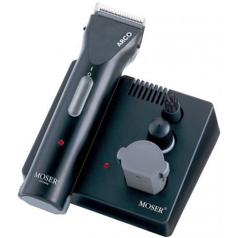 photo de MOSER 1854 ARCO Tondeuse animaux rechargeable livrée avec 2 batteries photo de MOSER 1854 ARCO Tondeuse animaux rechargeable livrée avec 2 batteries