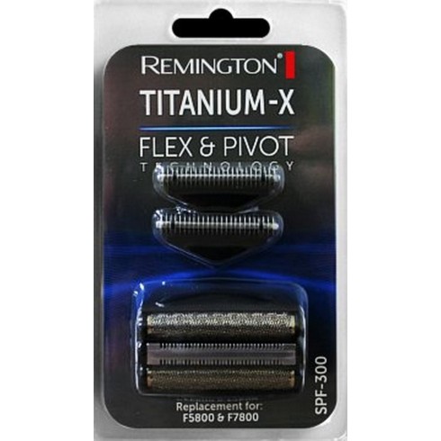 photo de Remington SPF-300 CombiPack, grille et couteau pour rasoir électrique Titanium-X / F5800 / F7800 photo de Remington SPF-300 CombiPack, grille et couteau pour rasoir électrique Titanium-X / F5800 / F7800