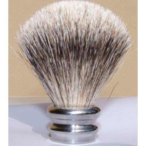 photo de Touffe de rechange \\"Best Badger\\" 21cm en pur poil argenté pour Blaireau LORDSON photo de Touffe de rechange \\"Best Badger\\" 21cm en pur poil argenté pour Blaireau LORDSON