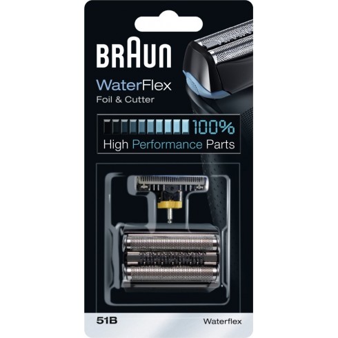 photo de Braun 51B Combi Pack, grille et couteau pour rasoir électrique Braun Series 5, WF2S black