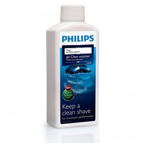 photo de Philips HQ200 Solution jet clean pour bloc nettoyeur de têtes de rasoir électrique Philips photo de Philips HQ200 Solution jet clean pour bloc nettoyeur de têtes de rasoir électrique Philips