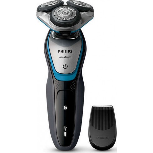photo de Philips S5400 Rasoir électrique Séries 5000 AquaTouch - rechargeable - accessoire tondeuse de précision SmartClick photo de Philips S5400 Rasoir électrique Séries 5000 AquaTouch - rechargeable - accessoire tondeuse de précision SmartClick
