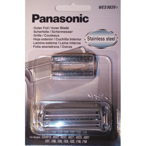 tete de rasoir Panasonic, combipack pour rasoir panasonic RW33/30 ES4029 WES9839Y