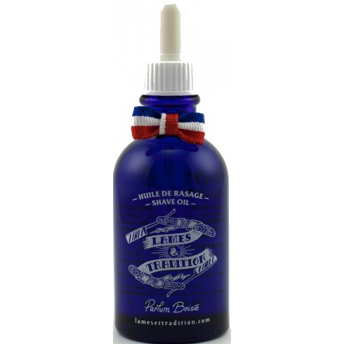 photo de Huile de Pré-rasage, Parfum Boisé 50ml LAMES & TRADITION photo de Huile de Pré-rasage, Parfum Boisé 50ml LAMES & TRADITION