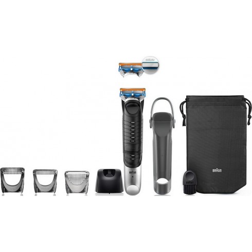photo de Tondeuse corps rechargeable Wet&Dry BRAUN. photo de Tondeuse corps rechargeable Wet&Dry BRAUN.