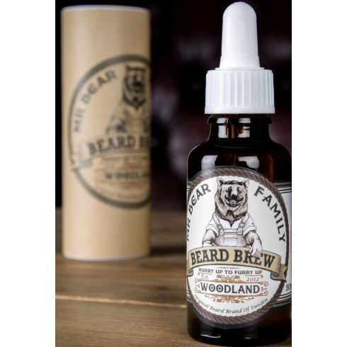photo de Huile à Barbe Woodland 30ml MR BEAR FAMILY photo de Huile à Barbe Woodland 30ml MR BEAR FAMILY
