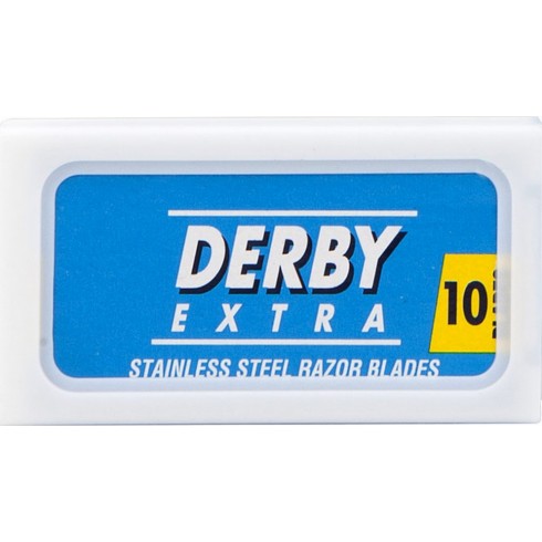 photo de Boîte de 10 lames de rasoir DERBY photo de Boîte de 10 lames de rasoir DERBY