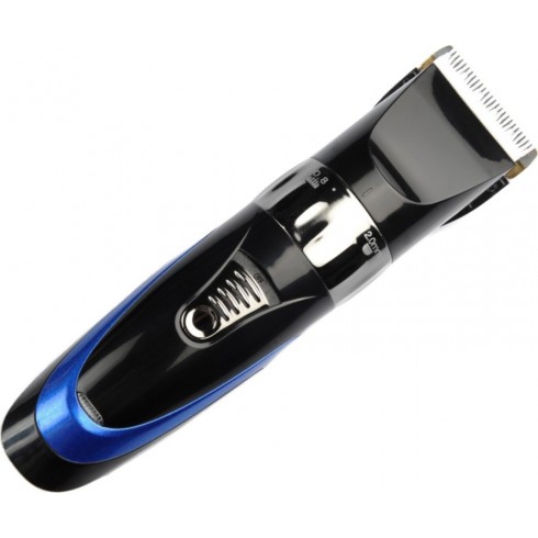 photo de Tondeuse cheveux & barbe 3 jours bleu métal Lordson, rechargeable et secteur, 2 batteries photo de Tondeuse cheveux & barbe 3 jours bleu métal Lordson, rechargeable et secteur, 2 batteries