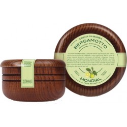 Savon à Raser bergamote, savon a barbe bergamotto-neroli, savon de rasage MONDIAL SHAVING CL-140-B