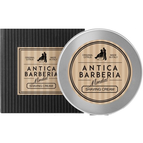 photo de Crème à barbe Antica Barberia Original Citrus, boîte alu 150ml MONDIAL 1908 photo de Crème à barbe Antica Barberia Original Citrus, boîte alu 150ml MONDIAL 1908