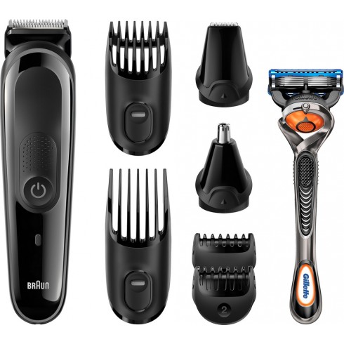 photo de Braun MGK3060 Tondeuse barbe & cheveux noir 8 en 1, nez, oreilles photo de Braun MGK3060 Tondeuse barbe & cheveux noir 8 en 1, nez, oreilles