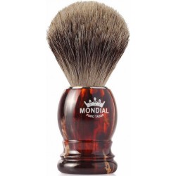 Blaireau de rasage, blaireau rasage, blaireau barbe pur poil gris best Badger 2-TART-STK MONDIAL 1908