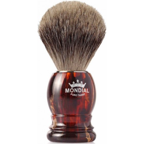 Blaireau de rasage, blaireau rasage, blaireau barbe pur poil gris best Badger 2-TART-STK MONDIAL 1908