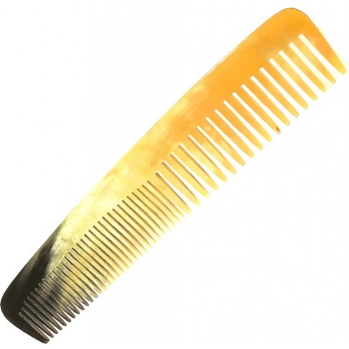 photo de Peigne Cheveux déméloir en corne véritable 18.5 cm LORDSON photo de Peigne Cheveux déméloir en corne véritable 18.5 cm LORDSON