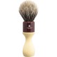 Blaireau de rasage, blaireau rasage, blaireau barbe pur poil gris 04516 VIE-LONG
