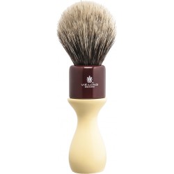 Blaireau de rasage, blaireau rasage, blaireau barbe pur poil gris 04516 VIE-LONG