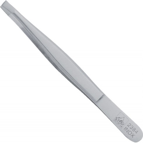 photo de -Pince à Epiler Pro oblique en acier inox de Solingen 9.7cm, haute qualité ERBE photo de -Pince à Epiler Pro oblique en acier inox de Solingen 9.7cm, haute qualité ERBE