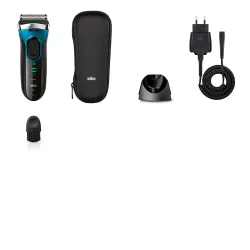photo de Braun 3080s Rasoir électrique rechargeable