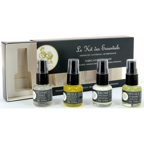 photo de Coffret d'huiles de rasage 4x15ml, HPR, HB50, BAR, NEVI OSMA photo de Coffret d'huiles de rasage 4x15ml, HPR, HB50, BAR, NEVI OSMA
