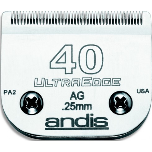 photo de Lame 0.25mm N°40 ANDIS, tête de coupe TC64076 pour tondeuse PRO AGC/AGR/BGC/MBG/SMC photo de Lame 0.25mm N°40 ANDIS, tête de coupe TC64076 pour tondeuse PRO AGC/AGR/BGC/MBG/SMC