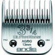 tete de coupe andis, lame andis,andis tete de coupe, lame numero 3-3/4, lame tondeuse chien ANDIS TC64133