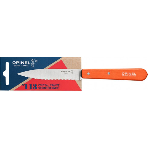 couteau-crante-opinel-n113-mandarine couteau-crante-opinel-n113-mandarine