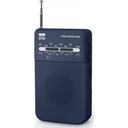 radio-pocket-analogique-noire-tuner-fm-mw-a-pile-new-one
