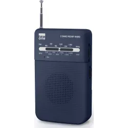 radio-pocket-analogique-blanche-tuner-fm-mw-a-pile-new-one