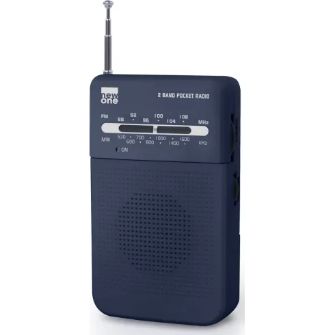 radio-pocket-analogique-blanche-tuner-fm-mw-a-pile-new-one