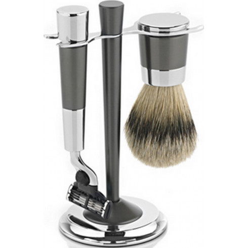 -set-de-ras-3pcs-noir-rasoir-mach3-blaireau-pur-poil-gris -set-de-ras-3pcs-noir-rasoir-mach3-blaireau-pur-poil-gris