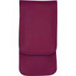 photo de Etui manucre cuir rouge avec ciseaux+lime+pince à épiler acier de Solingen ERBE
