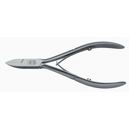 photo de -Pince à Ongle acier brossé de Solingen 11cm, haute qualité ERBE photo de -Pince à Ongle acier brossé de Solingen 11cm, haute qualité ERBE