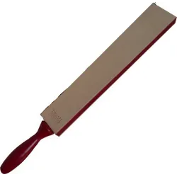 photo de Cuir à Aiguiser raquette Type Russe, 2 Côtés Peau sur feutre 32cm HEROLD