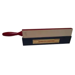 photo de Cuir à Aiguiser raquette Type Russe, 2 Côtés Peau sur feutre 32cm HEROLD