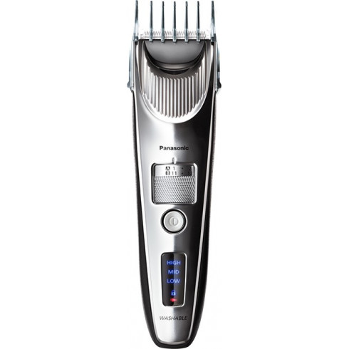 Tondeuse cheveux rechargeable PANASONIC ER-SC60 Silver, moteur linéaire, 38 hauteurs de coupe Tondeuse cheveux rechargeable PANASONIC ER-SC60 Silver, moteur linéaire, 38 hauteurs de coupe