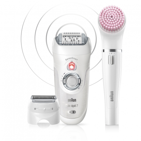 Epilateur silk Epil Sensor 7, Kit de beauté FaceSpa & Corps + accessoires BRAUN Epilateur silk Epil Sensor 7, Kit de beauté FaceSpa & Corps + accessoires BRAUN