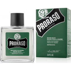 Baume Barbe et moustache Rafraîchissant vert 100 ml PRORASO