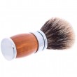 Blaireau PLISSON pur poil gris Européen, Taille 12, manche Olivier & Palladium