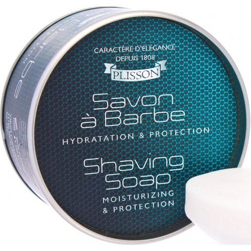 *- Savon à Barbe 100gr boite ronde PLISSON *- Savon à Barbe 100gr boite ronde PLISSON