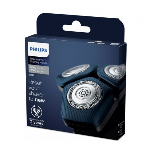 tete de rasoir pour rasoir philips Séries S5000 angulaires 557XX/S558XX et 7000 SH71/50