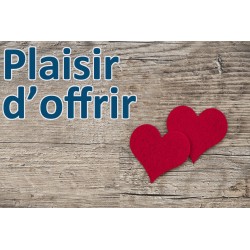 Plaisir d'offrir cœur