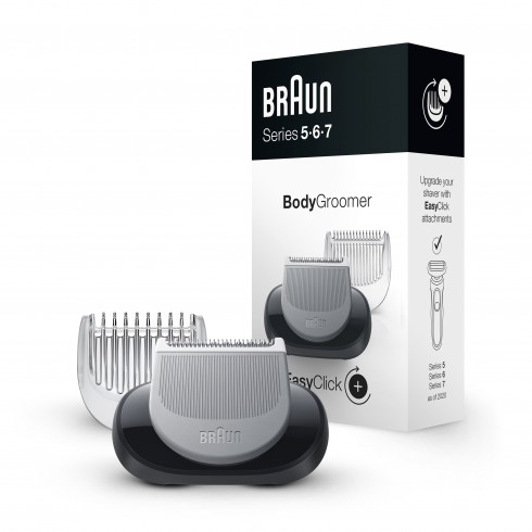 Tête Tondeuse BRAUN Body EasyClick Séries 5,6 et 7 accessoires 3mm/zone sensible