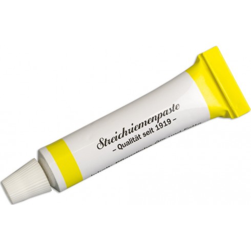 Pâte jaune pour l'entretien, la souplesse des cuirs d'affutage 8 grs, 5ml BOKER Pâte jaune pour l'entretien, la souplesse des cuirs d'affutage 8 grs, 5ml BOKER