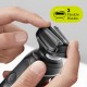 Rasoir rechargeable BRAUN 50-W1000S Séries 5 W&D Noir, tête flexible