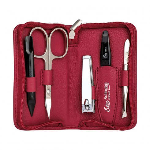 trousse manucure femme haut de gamme, trousse de manucure de solingen ERBE 9016