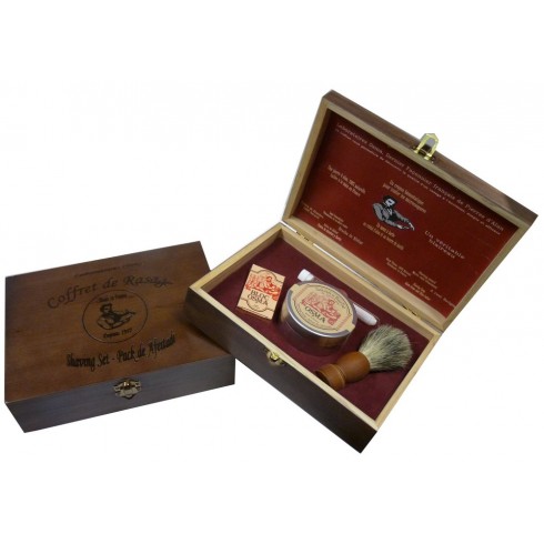 coffret rasage, kit de rasage à l'ancienne, kit rasage homme OSMA CORAOS