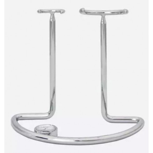 support-porte-blaireau-rasoir-chrome-plisson support-porte-blaireau-rasoir-chrome-plisson
