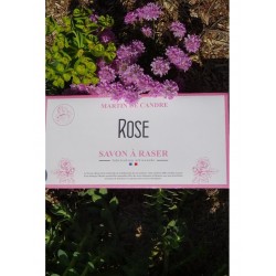 Enveloppe de Savon à Raser Rose MARTIN DE CANDRE
