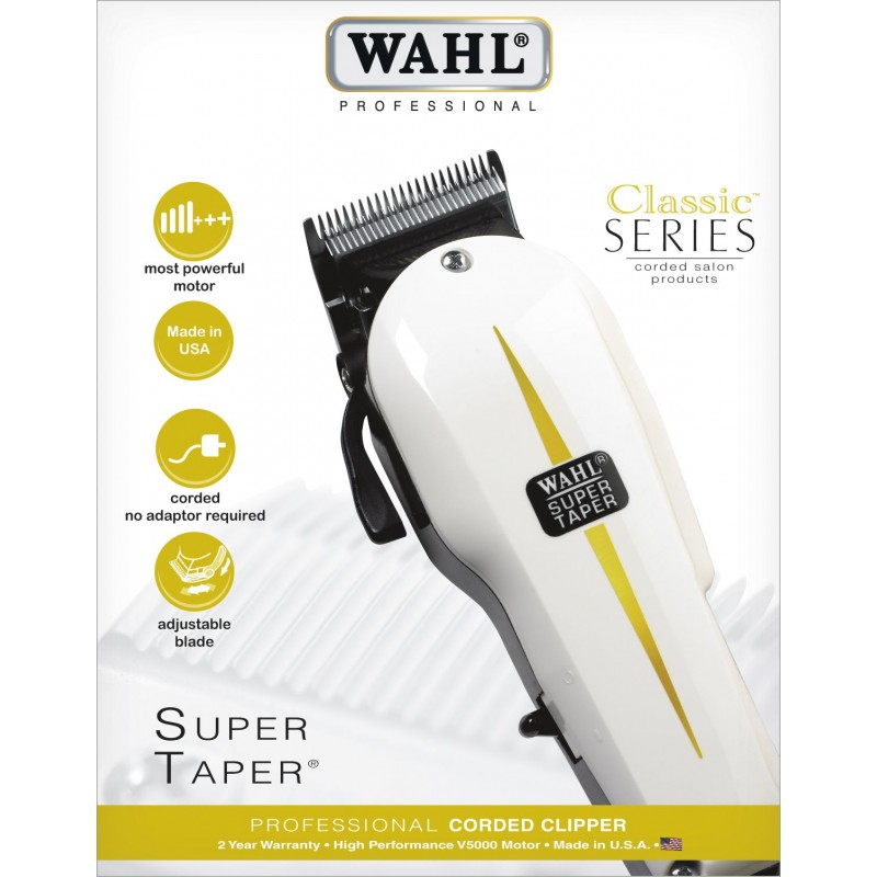Achat en ligne Tondeuse WAHL 08466 SuperTaper, tondeuse cheveux pro
