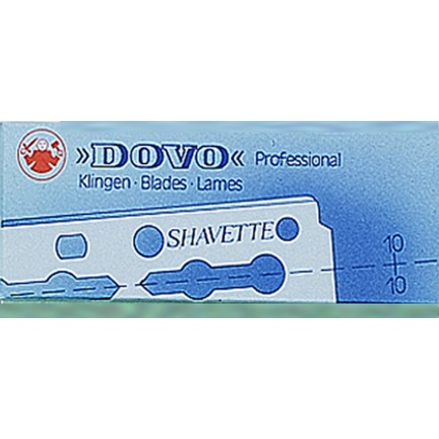 photo de Boîte de 10 Lames pour Shavette 201081 Dovo (adaptable sur support noir) photo de Boîte de 10 Lames pour Shavette 201081 Dovo (adaptable sur support noir)
